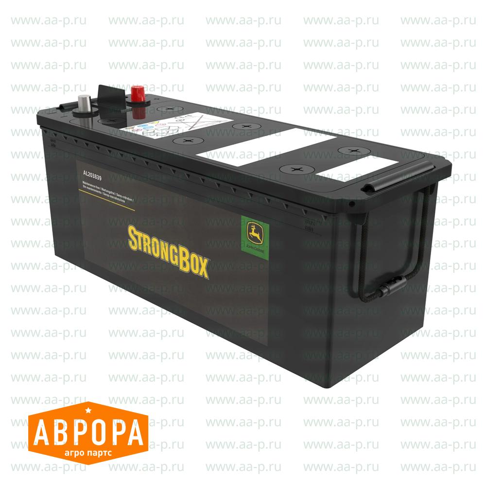 Nass geladene Batterie